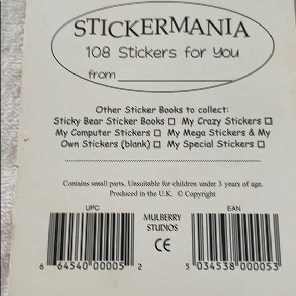 Julia's Sticker Collection - Pink - Picture 3 of 3